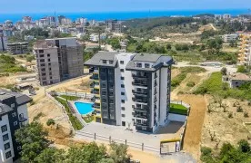 te koop Modern 1+1Flat met privétuin in Avsallar