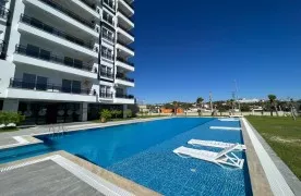 te koop 1+1 Appartement in Avsallar, Alanya met voorzieningen