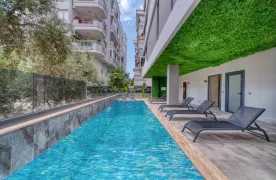 te koop Gemeubileerd 1+1 Appartement 200 m² to het Strand - Cleopatra