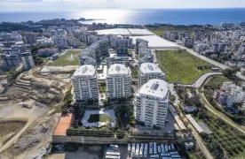 te koop Schitterend 2+1 Duplex Appartement met zeezicht in Avsallar