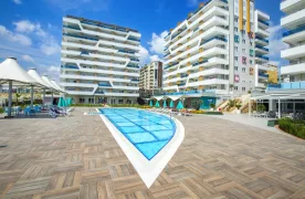 te koop Schitterend 2+1 Appartement met zeezicht in Alanya Avsallar
