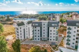 te koop Modern 2+1 Appartement met Zwembad in Avsallar, Alanya