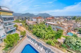 Modern Furnnished 1+1 Appartement te koop in Alanya Oba