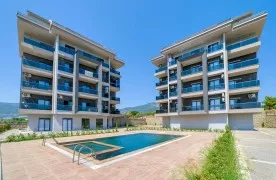 2+1 Appartement met Schitterend Zee en Castle uitzichten - Alanya