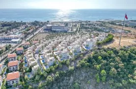 te koop Gemeubileerd 4+1 villa in Alanya Konakli met zeezicht