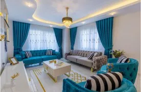3+1 Appartement te koop 550 m² van het Strand in Alanya Mahmutlar
