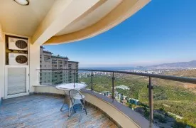 2+1 Appartement in Goldcity complex, Kargıcak - Schitterend uitzichten