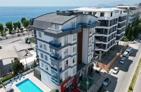 te koop aan zee 1+1 Gemeubileerd Appartement in Kargicak Alanya