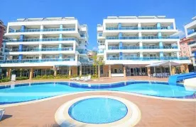 Modern Gemeubileerd 1+1 Appartement te koop in Alanya - Cikcilli