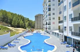 Modern 1+1 Appartement met Zwembad te koop in Avsallar Alanya