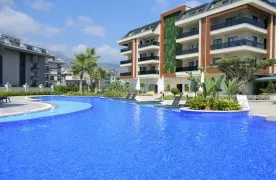 te koop 2+1 Appartement in Alanya, Oba met topvoorzieningen