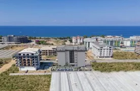 2+1 Gemeubileerd Appartement te koop 200 m² van het Strand Kargicak
