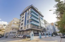 Gemeubileerd 3 kamers Appartement te koop in Alanya met Zwembad