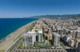 Elite aan zee Investering project in Mahmutlar Alanya.
