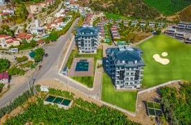 Nieuw 2 kamers Appartement te koop in Alanya Kargıcak