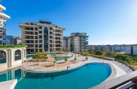 Alanya Oba 5 kamers Apt te koop - 150 m² Woning, topvoorzieningen