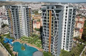 Luxe Appartementen te koop in Zamur Towers, Antalya
