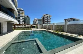 1+1 Appartement te koop in Alanya Kestel met zeezicht