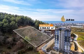 Mahmutlar Alanya Zoning Grond te koop – 3,168 m²