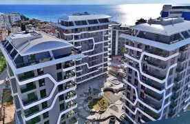 Modern 2+1 Appartement te koop in Alanya Tosmur – 245 m² to Zee