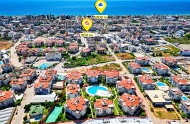 Gemeubileerd 3+1 Duplex te koop in Alanya Oba