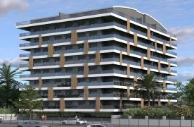 te koop 3+1 Appartement in Antalya Muratpaşa, Top Ligging