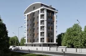 Modern Appartementen te koop in Antalya Güvenlik Neighborhood