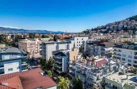 Gemeubileerd 2 kamers Appartement te koop in Alanya Saray