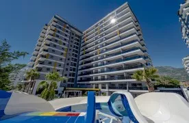 Gemeubileerd 3 kamers Appartement te koop in Alanya nabij het Zee