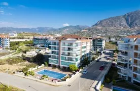 Gemeubileerd 3+1 Duplexappartement te koop in Alanya Kestel