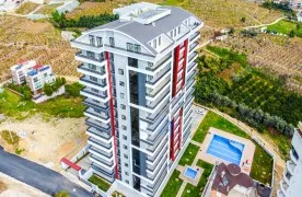 Gemeubileerd 2+1 Appartement te koop in Alanya Mahmutlar