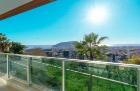 3+1 Tuin Duplex te koop in Alanya met zeezicht