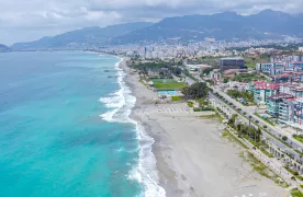 zeezicht 1+1 Appartement te koop in Alanya Kestel