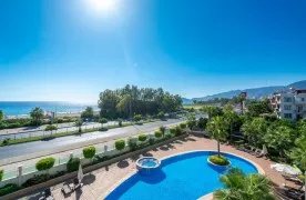 aan zee 1+1 Appartement te koop in Alanya Kestel