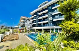 2+1 Tuin Duplex te koop in Alanya Oba – 140 m²