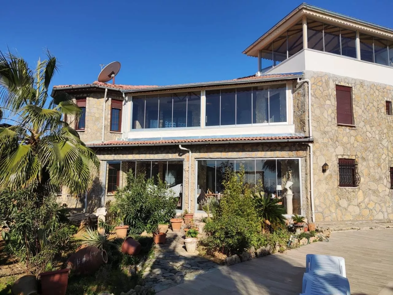 Furnished 4+3 Villa for Sale in Alanya Incekum – Sea View