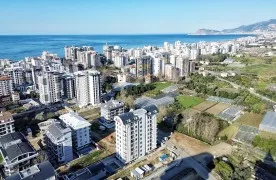 Gemeubileerd 1+1 Appartement te koop in Alanya Mahmutlar