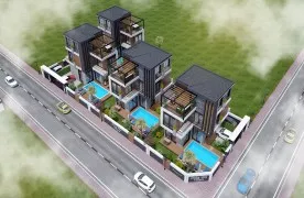 Luxe 4+1 villa te koop in Antalya, Yeşilbayır
