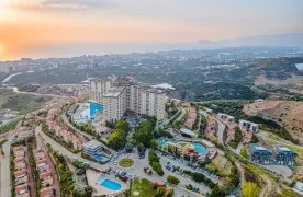 Gemeubileerd Appartement te koop - Goldcity Alanya met zeezicht