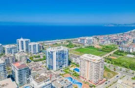 Luxueus 3+1 Duplexappartement te koop in Alanya Mahmutlar