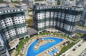Gemeubileerd 1+1 Appartement te koop in Mahmutlar, Alanya