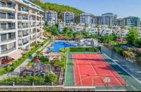 Gemeubileerd 2+1 Appartement te koop in Kargicak Alanya