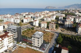 Nieuw Appartementen 250 meter van het Zee afstand in Kestel-Alanya