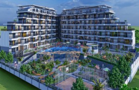 Modern Appartementen te koop in Aksu Altıntaş, Antalya