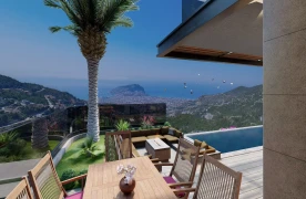4+1 villa in Bektaş, Alanya – Turks staatsburgerschap Approved