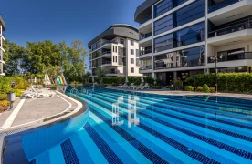 Modern 1+1 Appartement te koop in Alanya Oba met voorzieningen