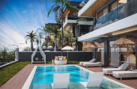 Luxe 3+1 Prada villa met Zee uitzichten te koop in Alanya