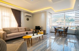 Gemeubileerd 1+1 Appartement te koop in centrum van Alanya