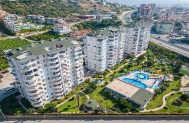 te koop 2+1 Appartement in Cikcilli, Alanya met Full voorzieningen