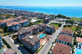 zeezicht 5 kamer Duplexappartement te koop in Alanya
